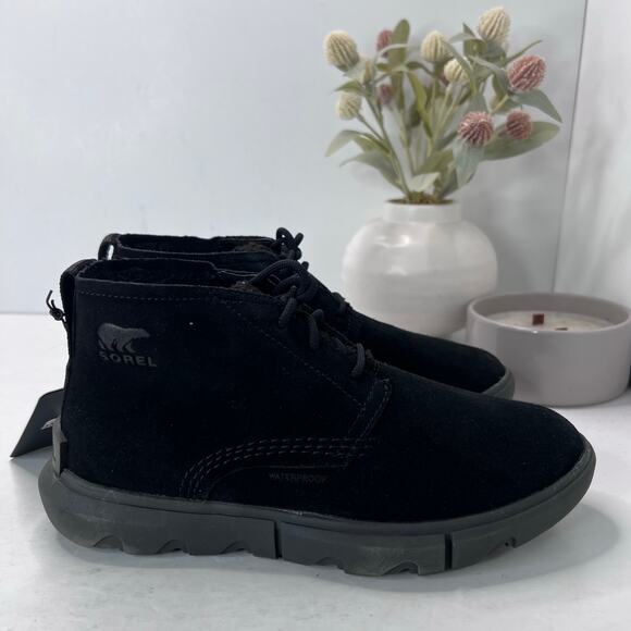 SOREL Explorer II Drift Waterproof Boots Tawny Buff/Ceramic Women's 7 NWOB - Picture 3 of 10